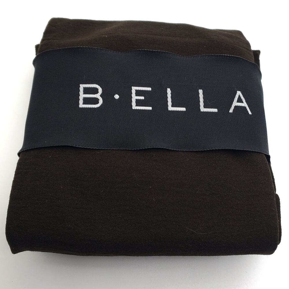 Cotton Blend Tights Espresso Brown SMALL B.ella Erika New Opaque Italy Hosiery